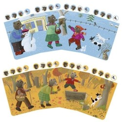 Petit Ours Brun - Jeu des Saisons - Bayard - Boutique Agorajeux