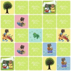 Petit Ours Brun - Mémo du Jardin - Bayard - Boutique Agorajeux