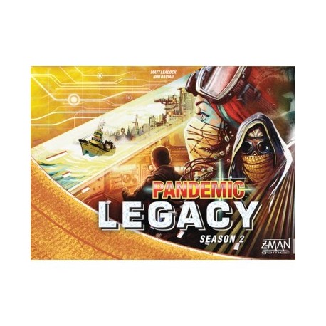 Pandemic Legacy saison 2 - yellow box - French edition