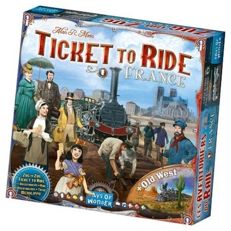Les Aventuriers du Rail - France & Old West