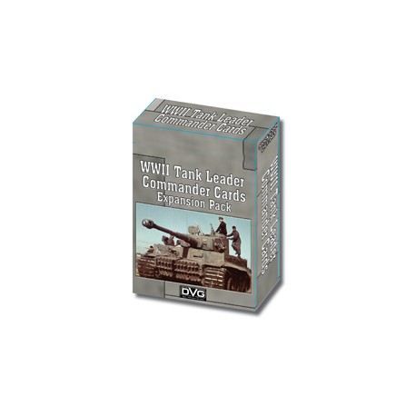 WWII Tank Leader Commander Cards Expansion