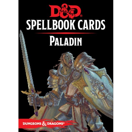 D&D 5 - Spellbook cards : Paladin