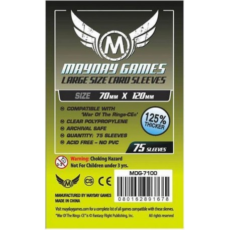 Tarot Card Sleeves (70x120mm) - 75 Premium