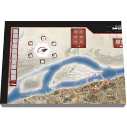 Stalingrad Inferno on the Volga mounted map