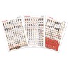 The Anarchy - pack de 3 planches de pions
