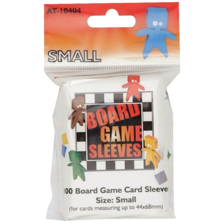 100 Board game Sleeves 44x68mm