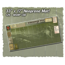 Warfighter WWII Pacific Neoprene mat