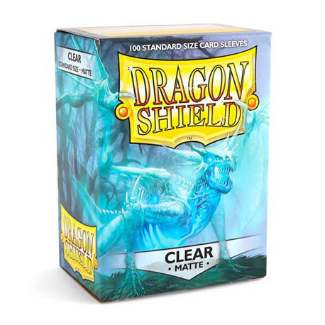 100 Protège cartes Dragon Shield Matte 63x88mm