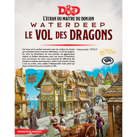 D&D 5 - Screen Waterdeep : Le vol des dragons