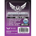 Premium Standard Sleeves - 66x91mm (x80 - dos violet)