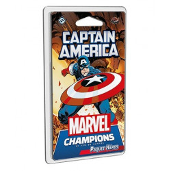 Marvel Champions : Le Jeu de Cartes - Paquet Héros Captain America