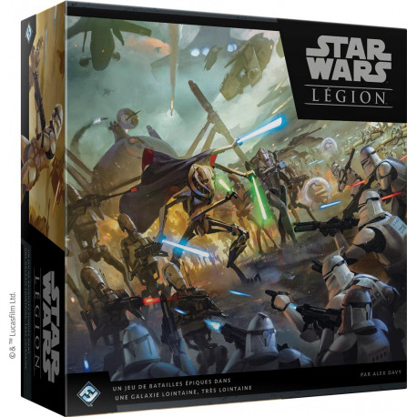 Star Wars Légion : Boîte de base Clone Wars