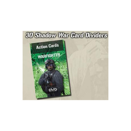 Warfighter Modern - Shadow War Card Dividers - Exp 35