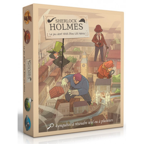 Sherlock Holmes : le jeu dont vous êtes leS héros