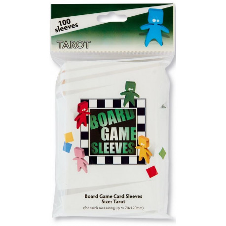 100 Board game Sleeves Tarot 70x120mm