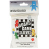 100 Board game Sleeves standard 63x88mm