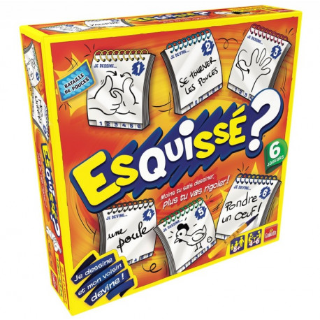 Esquissé 6 joueurs - French version