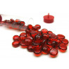 Glass Gaming Stones Crystal Red