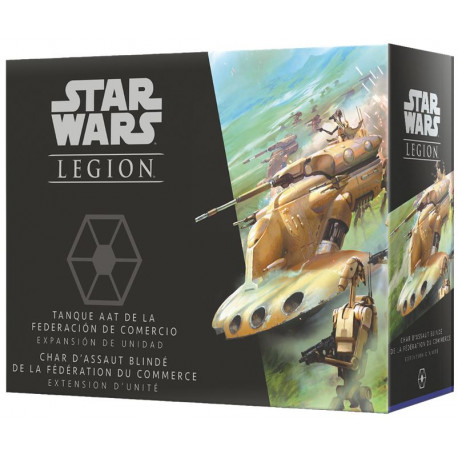 Star Wars Legion Char d'Assaut Blindé de la Fédération du Commerce