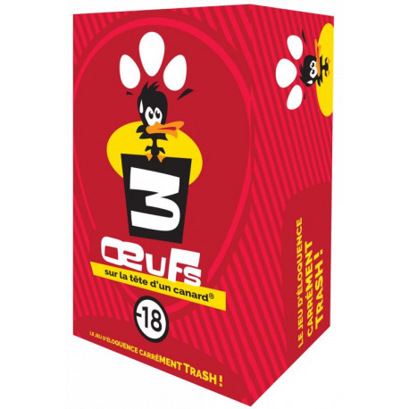 3 Oeufs sur la tête d'un canard
