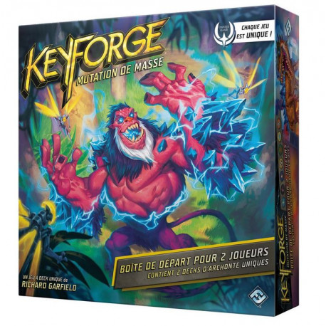 Keyforge - Mutation de Masse - Boîte de départ French version