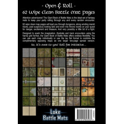 Livre plateau de jeu modulaire - Giant Book of Battle Mats