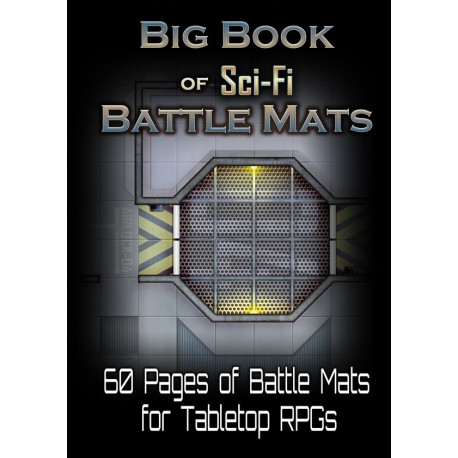 Livre plateau de jeu modulaire - Big Book of Sci-Fi Battle Mats