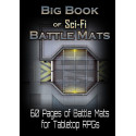 Livre plateau de jeu modulaire - Big Book of Sci-Fi Battle Mats