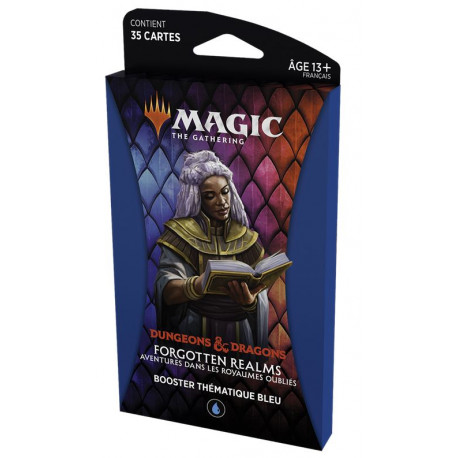 MTG : Forgotten Realms Blue Thematic Booster FR