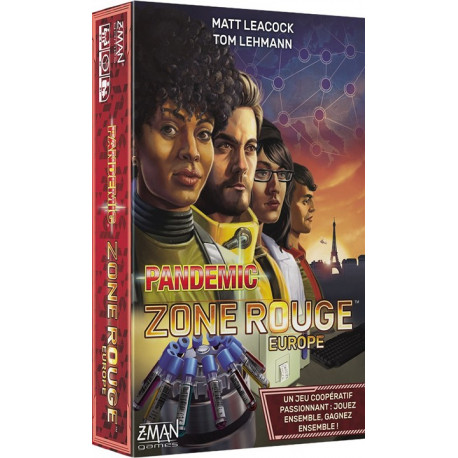 Pandemic Zone Rouge - Europe - French version