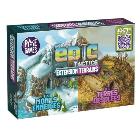 Tiny Epic Tactics - ext Terrains - French version