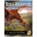 Livre plateau de jeu : Box of Adventure - Vallée du péril