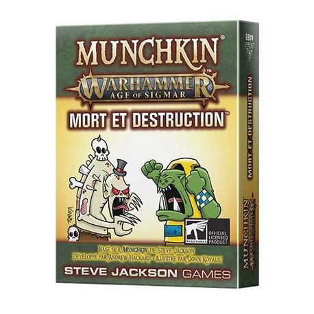 Munchkin Warhammer AoS : Mort et Destruction (Ext)