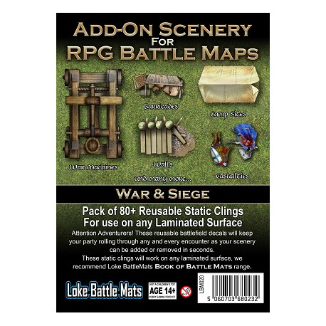 Add-On Scenery for RPG Maps - War & Siege
