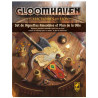 Gloomhaven: Jaws of The Lion – Removable Sticker Set and Map FR