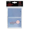 100 protèges cartes transparents 66x91mm ULTRA PRO