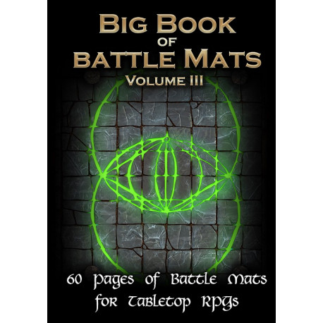 Livre plateau de jeu modulaire - Big Book of Battle Mats vol. 3