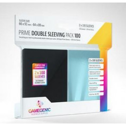 Gamegenic : Prime Double Sleeving Pack (100) 64x89mm