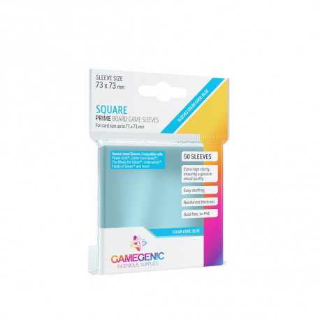 Gamegenic : Prime Boardgame Sleeves 73x73mm
