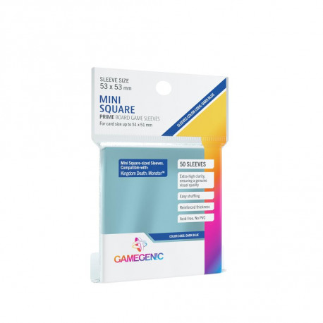 Gamegenic : Prime Boardgame Sleeves 53x53mm