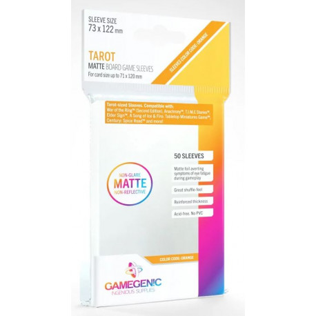 Gamegenic : Prime Boardgame Sleeves 73x122mm