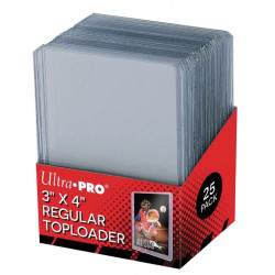 Ultra PRO : 25 Toploader Regular Transparents