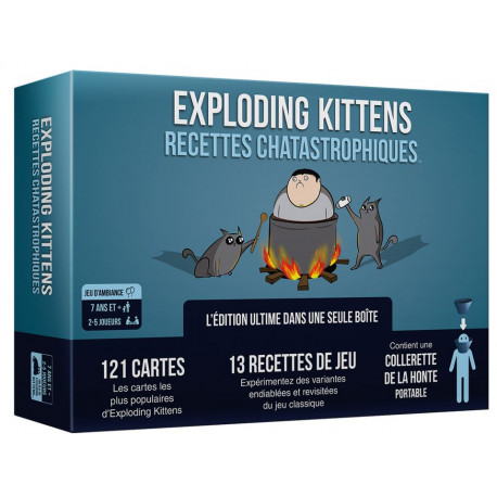 Exploding Kittens : Recettes Chatastrophiques