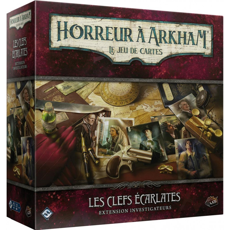 Horreur à Arkham LCG - Les Clefs Écarlates - Investigateurs