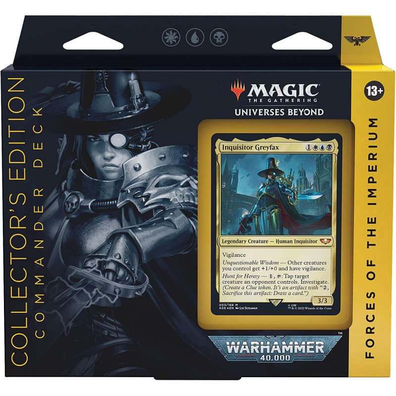 MTG : Commander Deck Collector Warhammer 40K Forces of the Imperium
