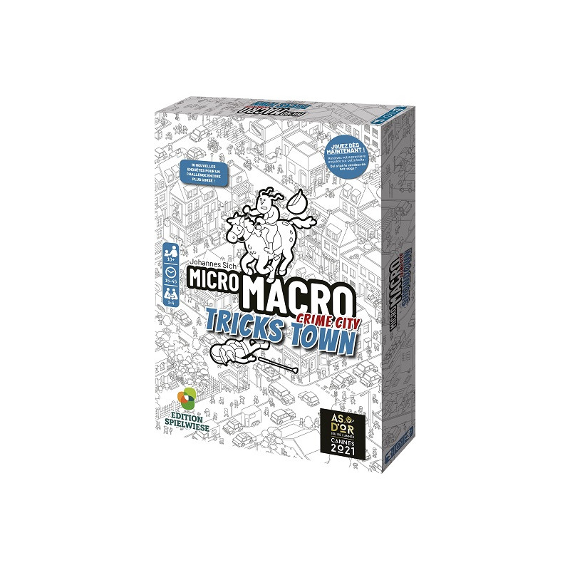 Acheter MicroMacro Crime City Tricks Town VF - Spielwiese - Agorajeux
