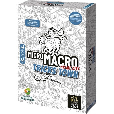 Acheter MicroMacro Crime City Tricks Town VF - Spielwiese - Agorajeux