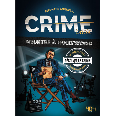 Acheter Crime Book : Meurtre a Hollywood - 404 Éditions - Agorajeux