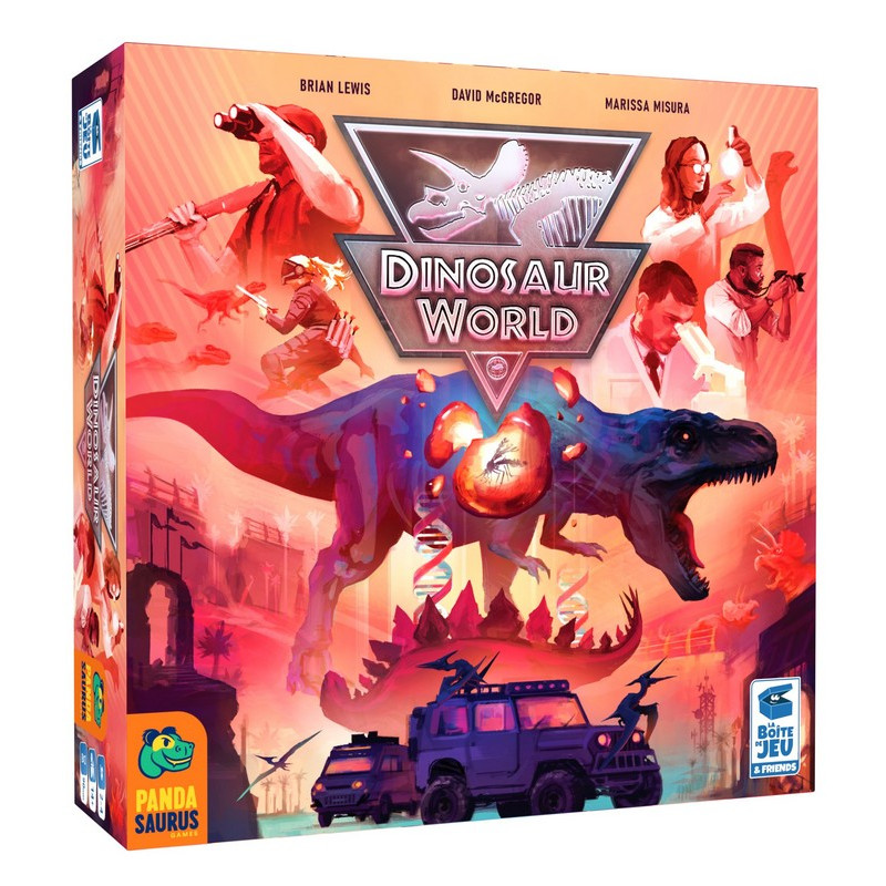 Acheter Dinosaur World en VF - La Boîte de Jeu - Boutique Agorajeux