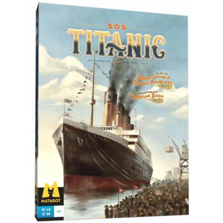 Acheter SOS Titanic - Matagot - Agorajeux boutique jeux de société